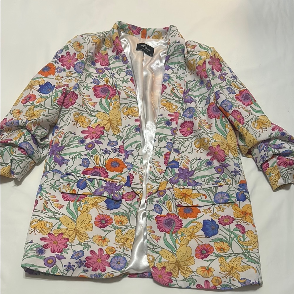 Milk&Honey Floral Women's Blazer size M